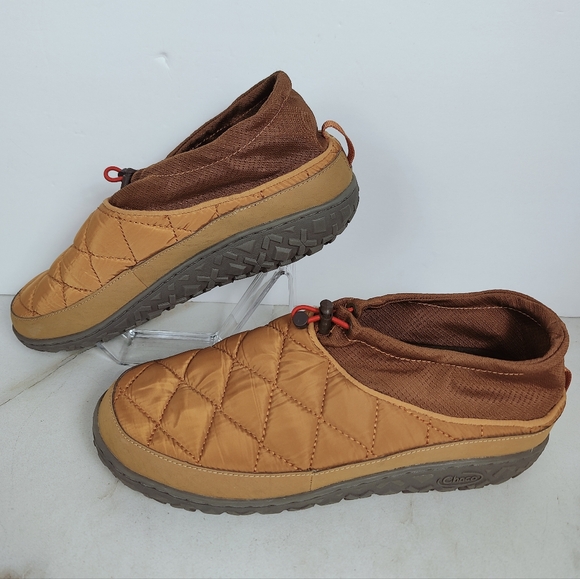 Chaco Men\'s Ramble Puff Cinch Casual Shoes Slippers Carmel Brown, 9.5